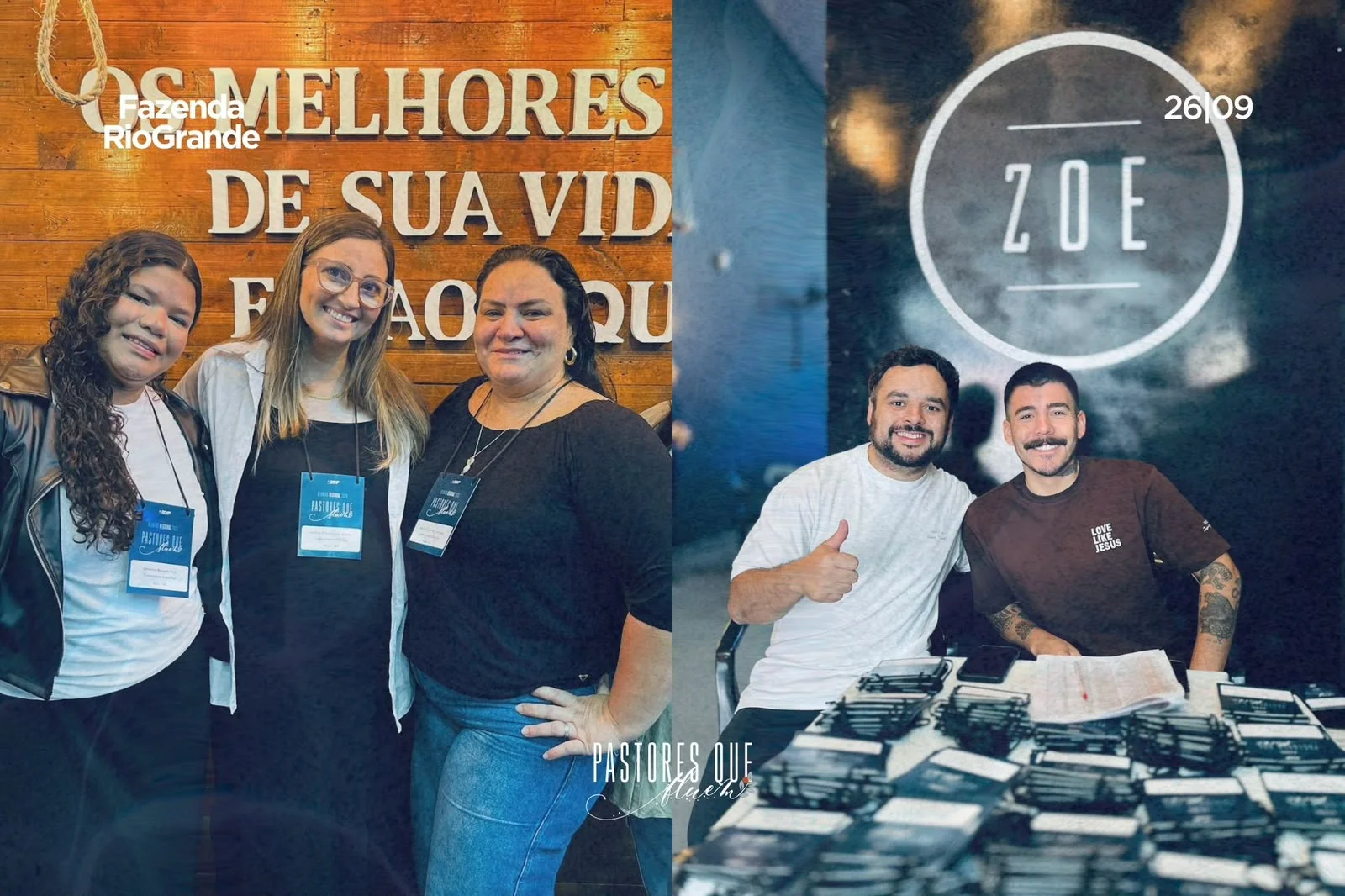 Participantes e equipe de credenciamento no Regional de Fazenda Rio Grande.